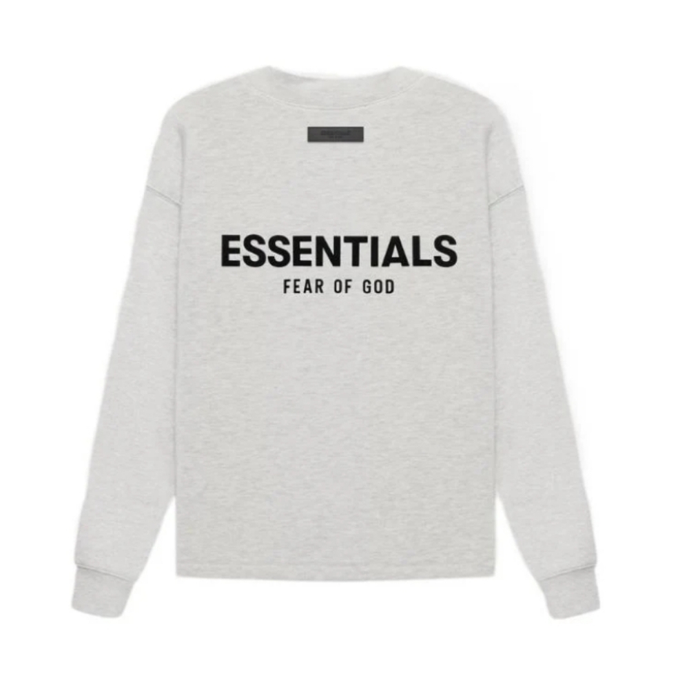 NWT Fear of God Essentials SS22 Relaxed Crewneck 'Light Oatmeal'Men's